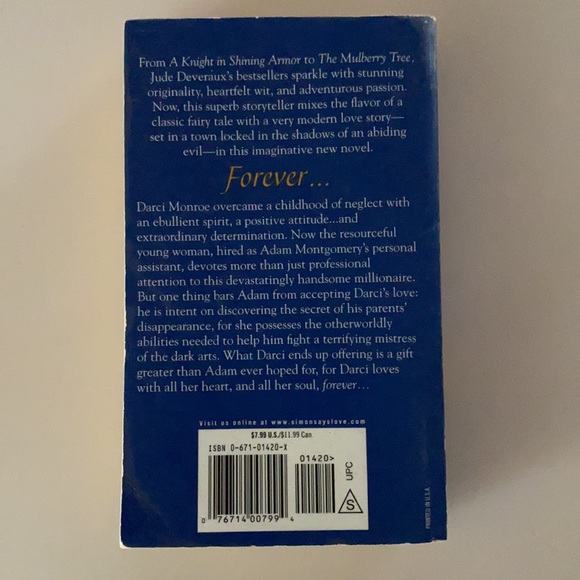 Forever By Jude Deveraux Paperback - Picture 2 of 2